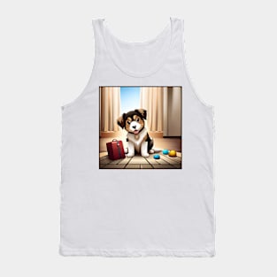 cute avdenture puppy Tank Top